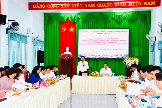 TP.HCM giám sát chặt chẽ công tác bầu cử đại biểu Quốc hội và HĐND