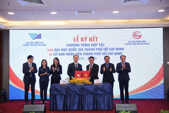 Dấu ấn hợp tác giữa UBND TP.HCM và ĐHQG TP.HCM: Động lực cho sự phát triển đô thị sáng tạo