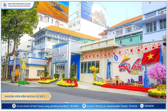 Cơ sở 2 của BV Nhân Dân Gia Định với những dấu ấn đầu tiên sau 1 tháng hoạt động