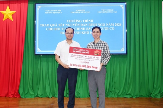 Phường Rạch Dừa chăm lo Tết cho người dân có hoàn cảnh khó khăn