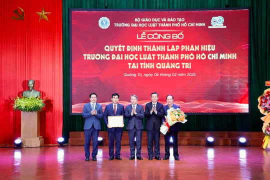 Trường Đại học Luật TP.HCM thành lập Phân hiệu tại Quảng Trị