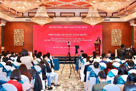 Hơn 1.000 đại biểu dự tập huấn toàn quốc công tác tuyên truyền bầu cử Quốc hội khóa XVI