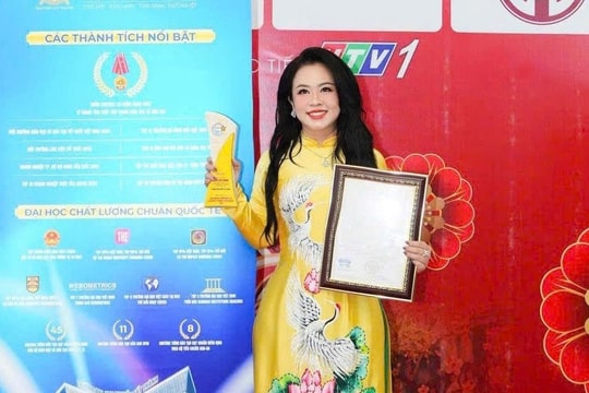 PGS.TS Nguyễn Lan Phương đạt danh hiệu Nhà lãnh đạo doanh nghiệp giỏi năm 2026