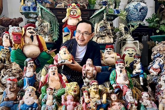 Xuân về, thưởng ngoạn 1000 ông Địa xưa của ông đồ Nguyễn Hiếu Tín