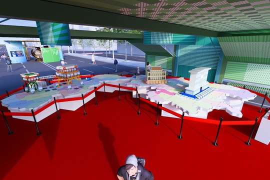 Trải nghiệm lãm "Thành phố Hồ Chí Minh sau sáp nhập" qua công nghệ cao