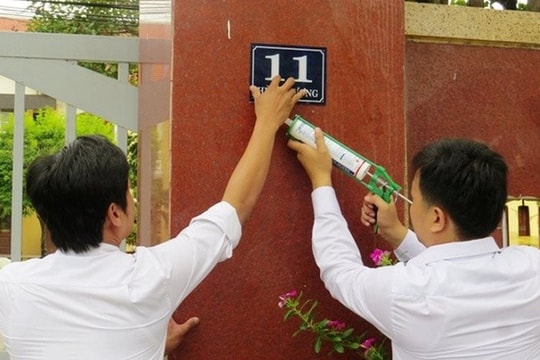 UBND TP.HCM chỉ đạo việc chuẩn hóa dữ liệu số nhà