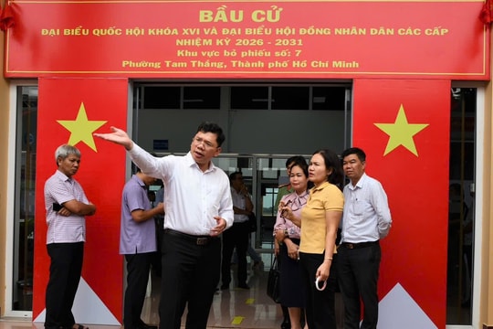 Sẵn sàng cho công tác bầu cử sớm vào sáng 26/2