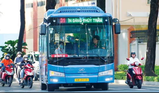 TP.HCM vận hành thêm 25 tuyến xe buýt điện từ ngày 1/3