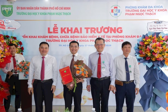 Người dân có thể khám chữa bệnh BHYT tại Phòng khám Đa khoa Trường ĐH Y khoa Phạm Ngọc Thạch