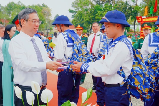 Tự hào thanh niên thực hiện nghĩa vụ thiêng liêng của Tổ quốc