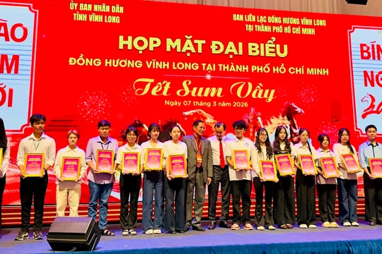 Đồng hương Vĩnh Long họp mặt, đóng góp an sinh xã hội gần 15 tỉ đồng