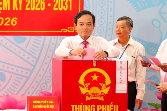 Lá phiếu gửi gắm niềm tin của người dân TP.HCM