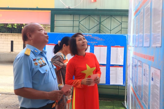 TP.HCM: 31 xã, phường đạt 100% cử tri đi bỏ phiếu, toàn Thành phố vượt mốc 96%