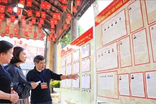 Công tác chuẩn bị bầu cử hoàn tất, sẵn sàng cho Ngày hội toàn dân