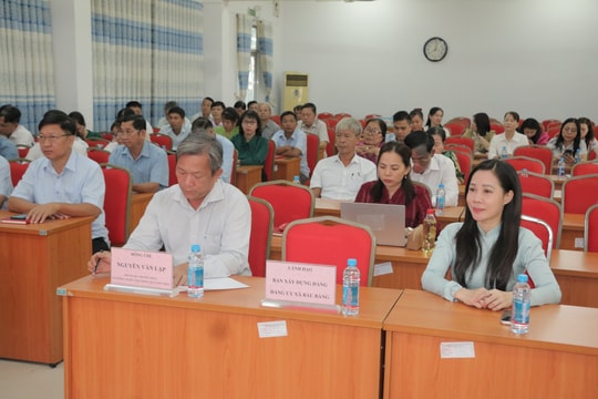 Xã Bàu Bàng khai giảng Lớp bồi dưỡng nghiệp vụ công tác Đảng