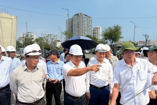 Lãnh đạo TP.HCM kiểm tra tiến độ dự án nút giao An Phú và Vành đai 2