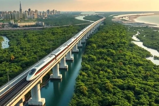 Đẩy nhanh công tác giải phóng mặt bằng tuyến đường sắt cao tốc Bến Thành - Cần Giờ