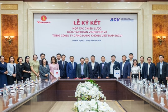 Vingroup và Tổng Công ty Cảng Hàng không Việt Nam hợp tác thúc đẩy chuyển đổi xanh