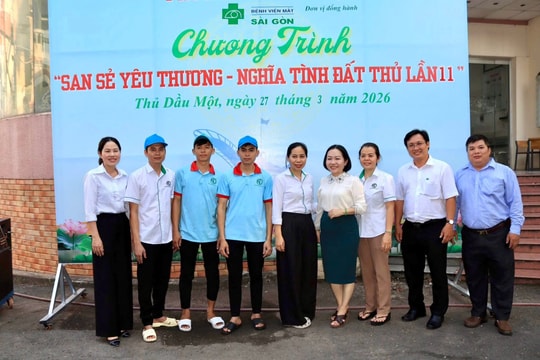 Hành trình “San sẻ yêu thương – Nghĩa tình Đất Thủ” lần thứ 11: Tiếp nối yêu thương, lan tỏa nghĩa tình