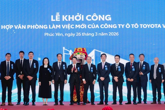 Toyota Việt Nam khởi công Dự án Tổ hợp Văn phòng làm việc mới tại tỉnh Phú Thọ