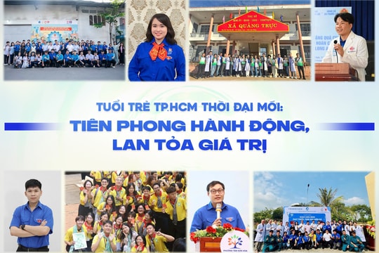 Tuổi trẻ TP.HCM thời đại mới: Tiên phong hành động, lan tỏa giá trị