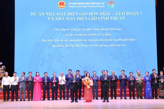 VinEnergo hợp tác phát triển Cụm Nhà máy điện gió trị giá gần 8 tỷ USD tại Gia Lai