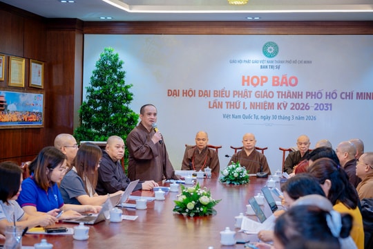 Sắp diễn ra Đại hội Đại biểu Phật giáo TP.HCM lần thứ I