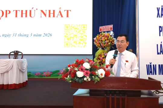 Phường Lái Thiêu tổ chức kỳ họp HĐND lần thứ nhất, khóa II, nhiệm kỳ 2026 - 2031