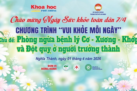 “Vui khỏe mỗi ngày” đến xã Nghĩa Thành ở vùng ven TP.HCM
