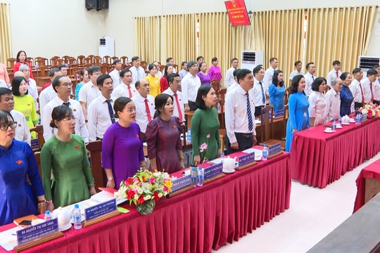 Phường Bến Cát tổ chức kỳ họp HĐND lần thứ nhất, Khóa II, nhiệm kỳ 2026 - 2031