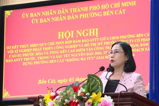 Bến Cát tổng kết đợt cao điểm tấn công trấn áp tội phạm