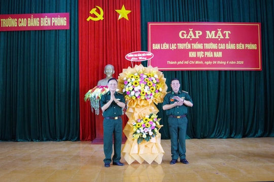Họp mặt Ban liên lạc truyền thống Trường Cao đẳng Biên phòng khu vực phía Nam