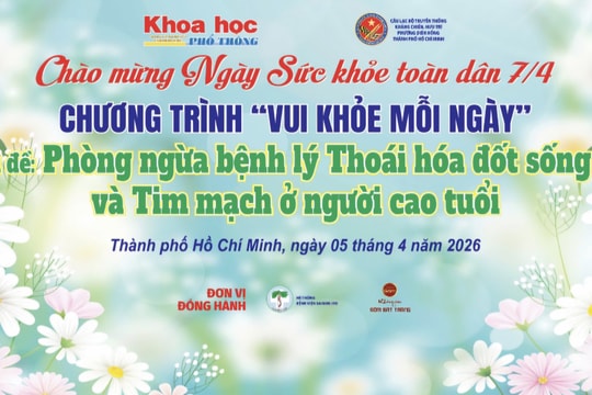 “Vui khỏe mỗi ngày” hưởng ứng Ngày Sức khỏe toàn dân với người dân 3 phường