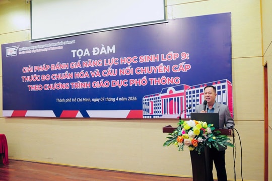 Giải pháp đánh giá năng lực học sinh lớp 9: Thước đo chuẩn hóa cho chuyển cấp