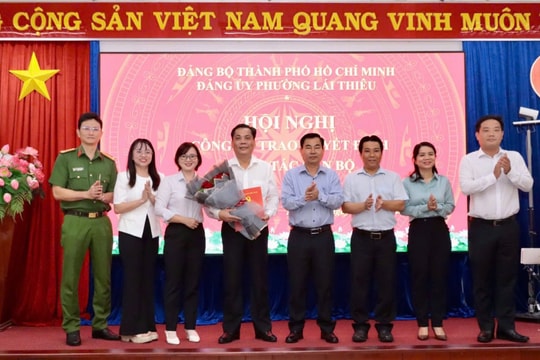 Hội nghị Ban Chấp hành Đảng bộ phường Lái Thiêu lần thứ 4, khóa I, nhiệm kỳ 2025 - 2030