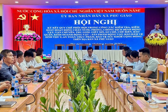 Xã Phú Giáo bảo đảm an toàn thực phẩm trên địa bàn