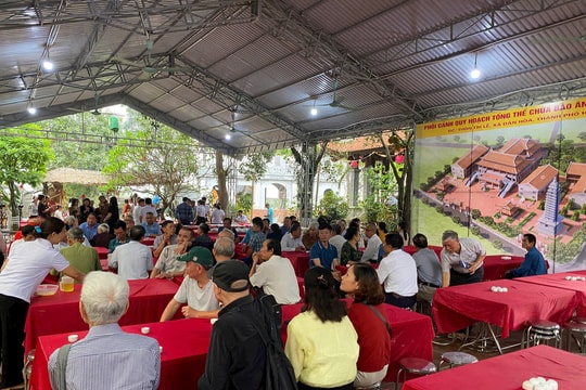 Hà Nội: Chùa Báo Ân (chùa Quàn) trang nghiêm tưởng niệm chư Tổ và tâm nguyện xây dựng Tam Bảo