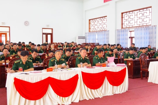 59 thí sinh tham gia hội thi Báo cáo viên giỏi BĐBP tỉnh Tây Ninh năm 2026