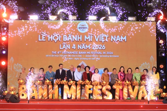 Khai mạc Lễ hội Bánh mì Việt Nam 2026, tôn vinh món ăn “quốc dân”