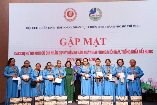 Hội ngộ, tri ân những nữ du kích anh hùng 'đất thép' Củ Chi