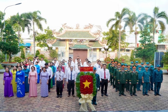 Phường Lái Thiêu tổ chức hoạt động tri ân nhân 51 năm Ngày Giải phóng miền Nam