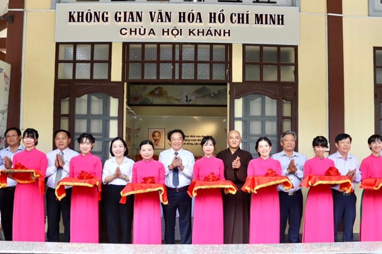 Lan tỏa giá trị nhân văn từ “Không gian văn hóa Hồ Chí Minh” tại Tổ đình Hội Khánh