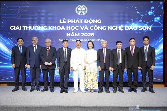Giải thưởng Khoa học và Công nghệ Bảo Sơn 2026: Kỳ vọng lan tỏa những công trình khoa học phụng sự đời sống