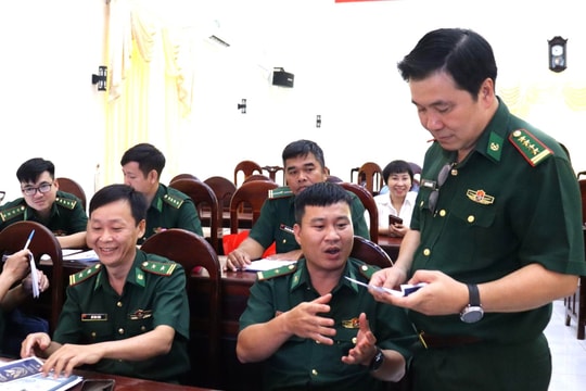 Nâng cao trình độ tiếng Anh ở Bộ đội Biên phòng thành phố Đồng Nai