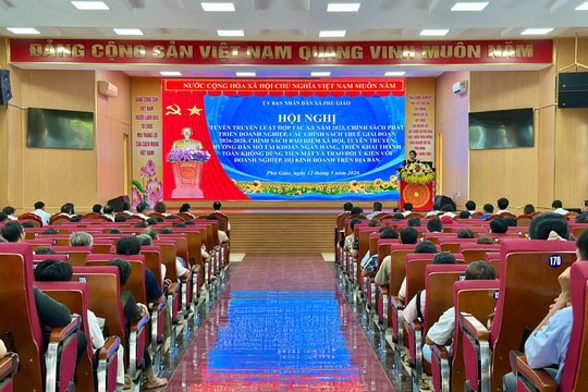 Xã Phú Giáo lan tỏa chính sách mới, tạo động lực phát triển kinh tế tập thể bền vững