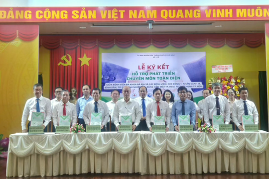 Hỗ trợ toàn diện Bệnh viện Bà Rịa thành "cửa ngõ" y tế phía đông nam TP.HCM