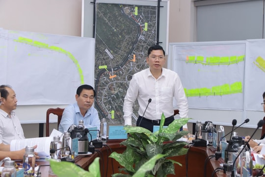 Đẩy nhanh tiến độ giải phóng mặt bằng đường ven sông Sài Gòn