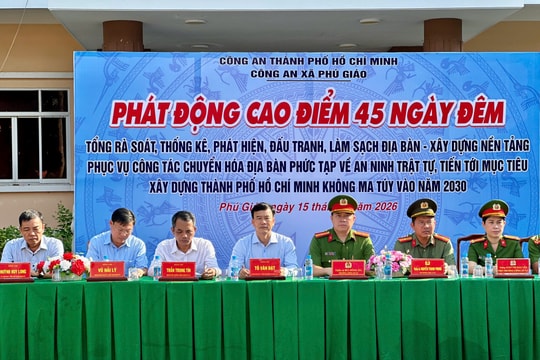 Xã Phú Giáo quyết tâm làm sạch địa bàn, chung tay đẩy lùi hiểm họa ma túy