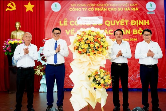 Ông Nguyễn Thái Bình được bổ nhiệm Tổng Giám đốc Công ty Cổ phần Cao su Bà Rịa