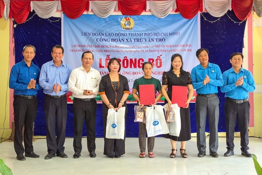 Công đoàn xã Trừ Văn Thố xây dựng "Mái nhà chung" cho người lao động